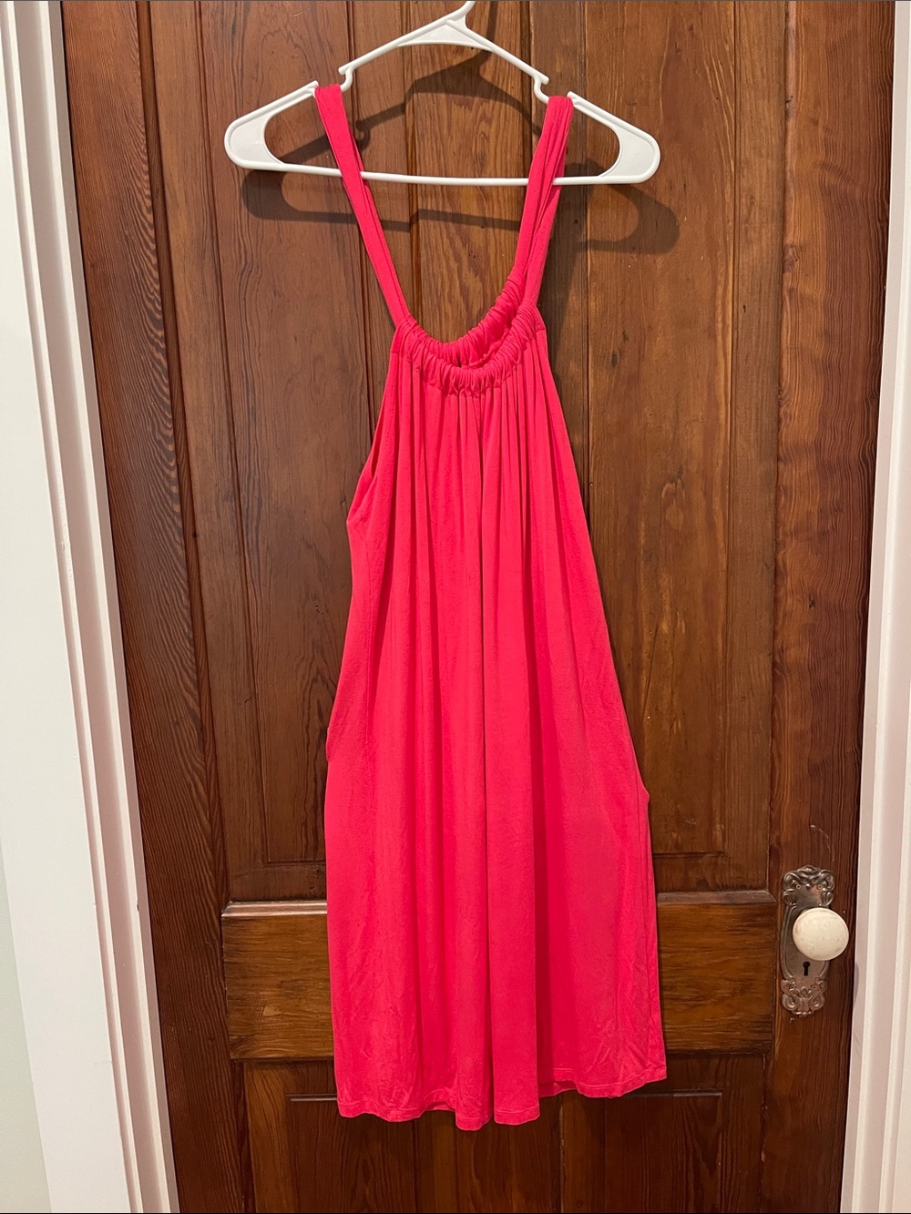 Spense Bright Pink Midi Sundress